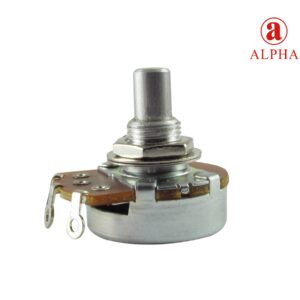 Alpha Potentiometer, Solid Shaft, 3/8" Bushing